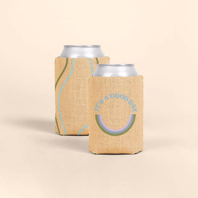 KOLDER KADDY - BURLAP NEOPRENE