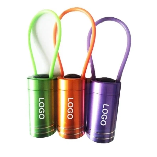 Glow in the Dark Aluminum LED Flashlight Tool 1
