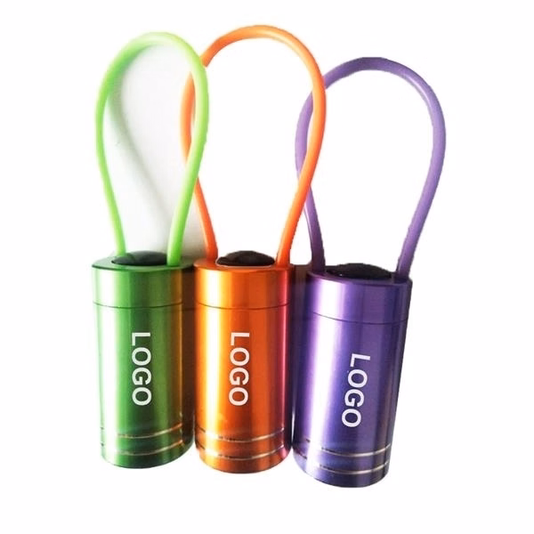 Glow in the Dark Aluminum LED Flashlight Tool
