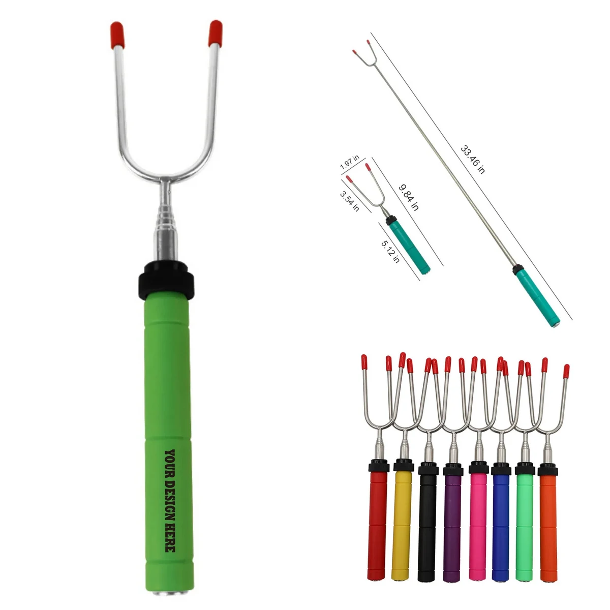 Extendable BBQ Sticks 1