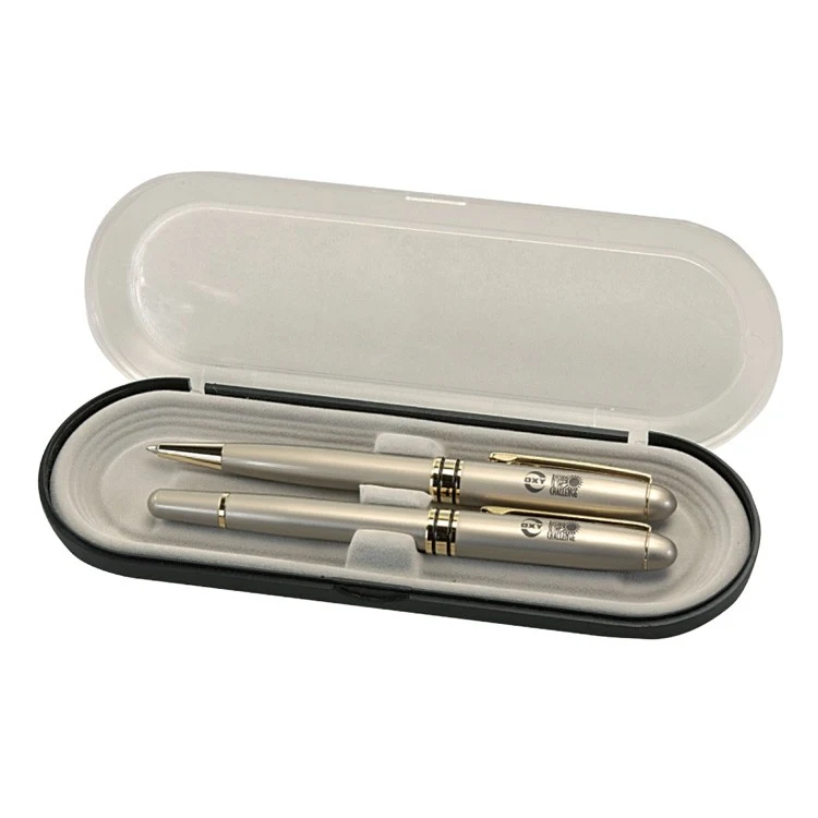 Clearance Item! Plastic See-Through Double Pen Box 1