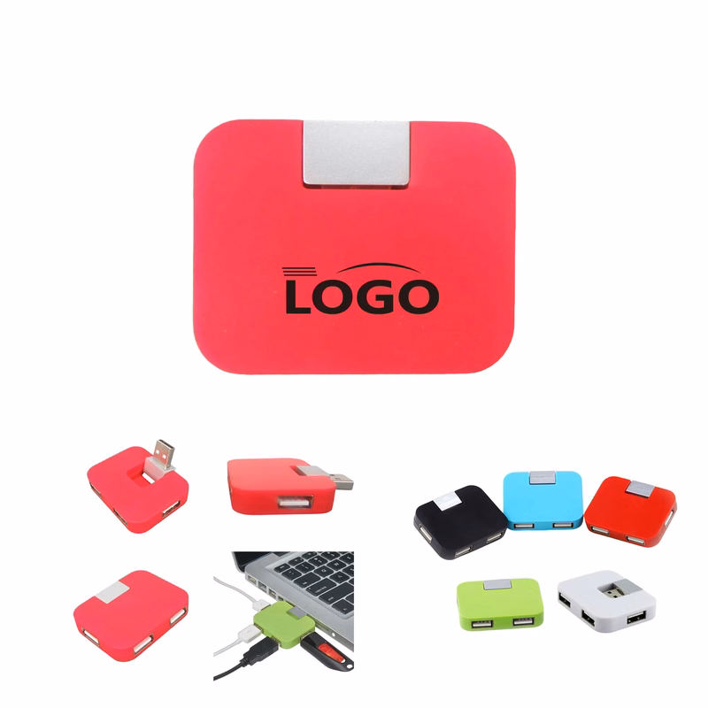 Portable 4 Port USB Hub