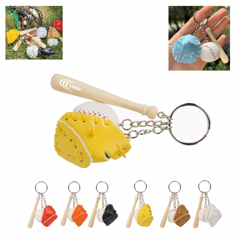 3-In-1 Baseball Keychain