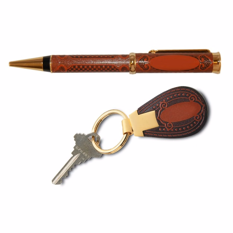 Ibellero Ballpoint Pen and KeyChain Set