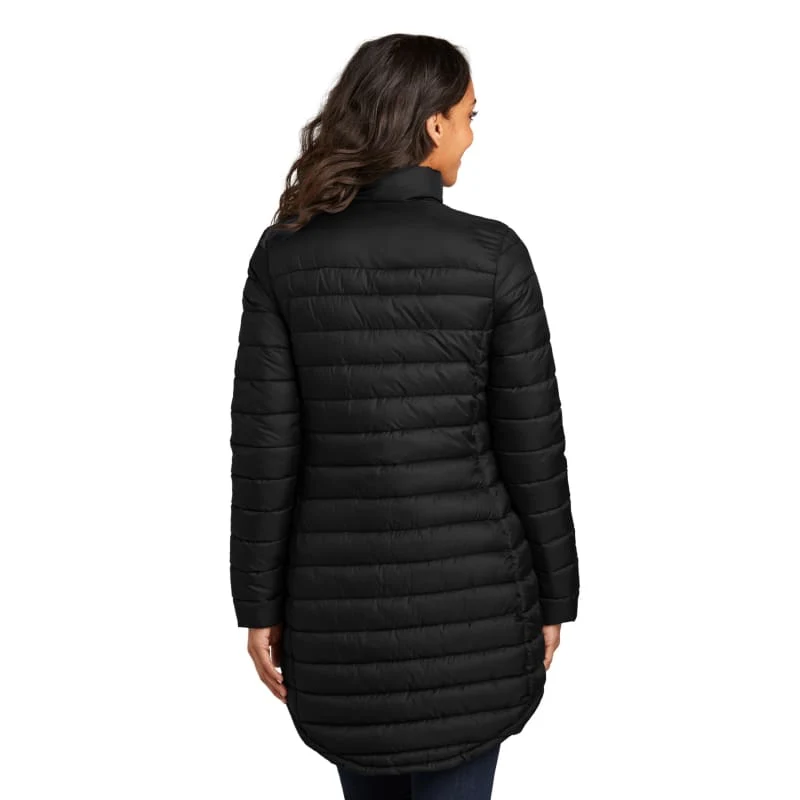 Port Authority Women's Horizon Puffy Long Jacket 1