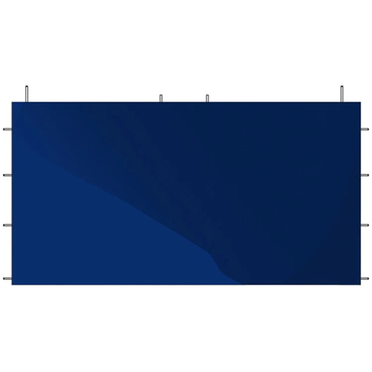 15 foot plain blue side panel 1