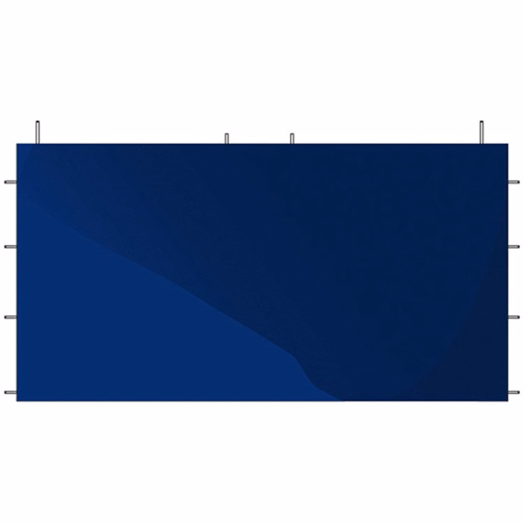 15 foot plain blue side panel