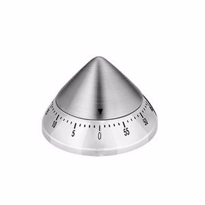 60 Minute Stainless Steel Mechanical Countdown Timer
