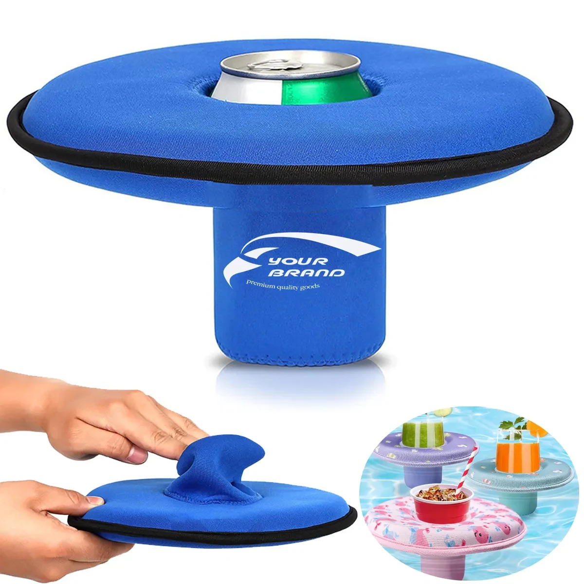 Floating Drink Holder Floating Coaster For Swimming Pool 1