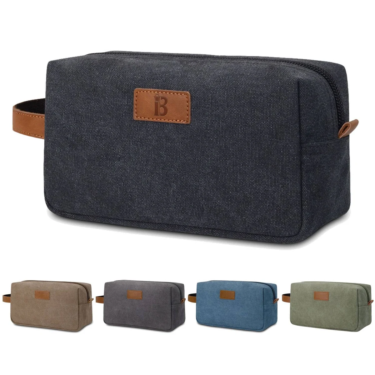 Portable Canvas Toiletry Bag 1