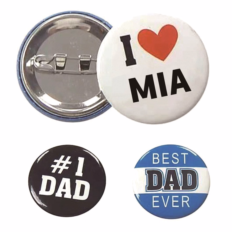 2" Custom Round Tinplate Badge