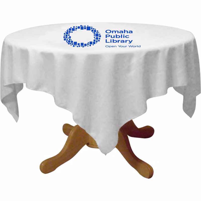 Draped 36 in. Table Throw