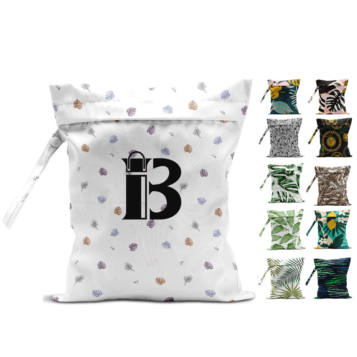 Portable Waterproof Baby Diaper Bag w/ Zipper 1