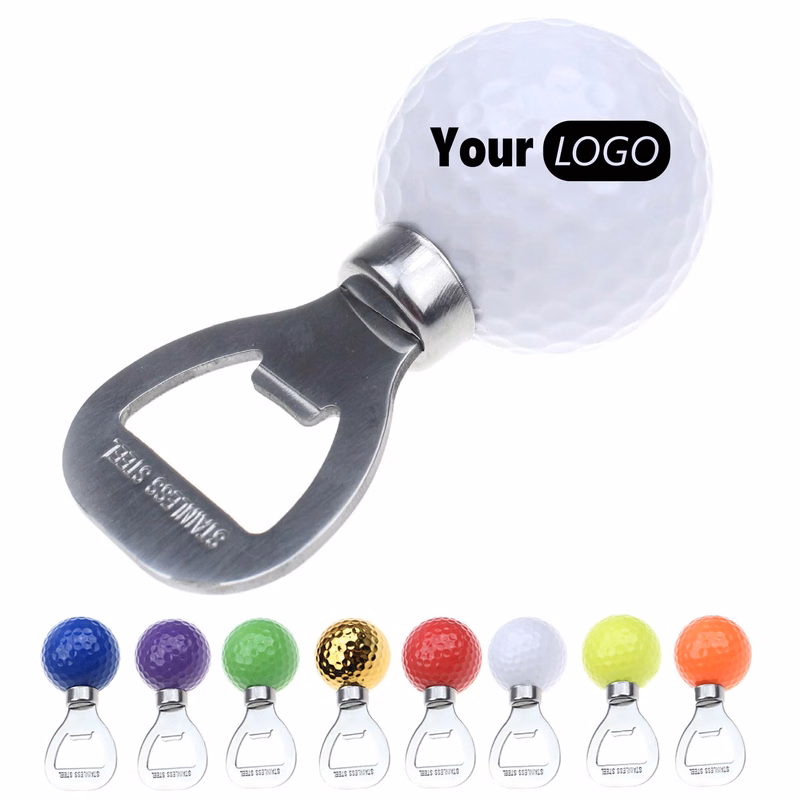Golf Stainless Steel Bottle Opener