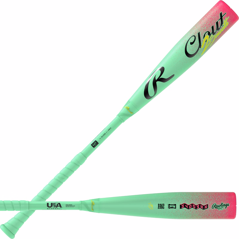Rawlings Clout Ai 2Smooth USA Bat, -10