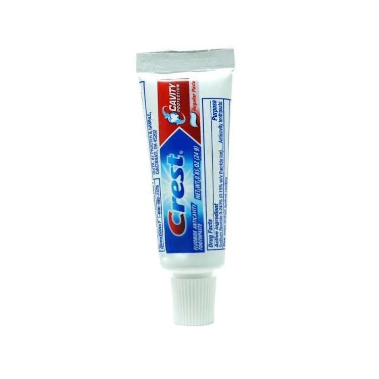 Crest Fluoride Toothpaste - 0.85 oz Travel Size 1