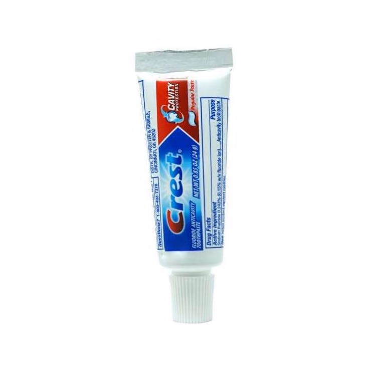 Crest Fluoride Toothpaste - 0.85 oz Travel Size