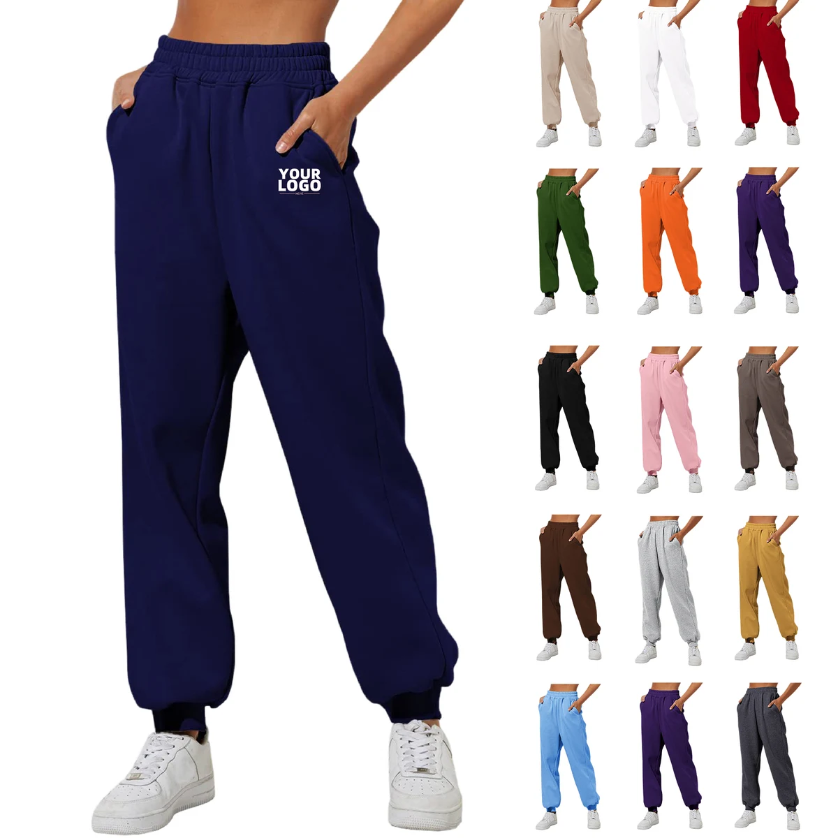 Womens Fleece Sweatpants 1