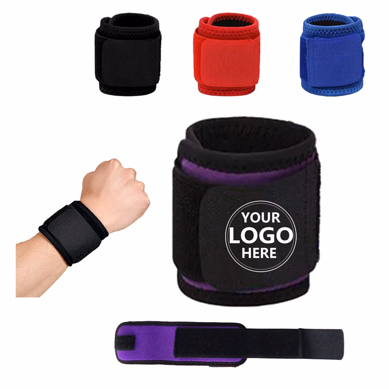 Fitness Wrist Strap Made of Polyester and Foam Rubber