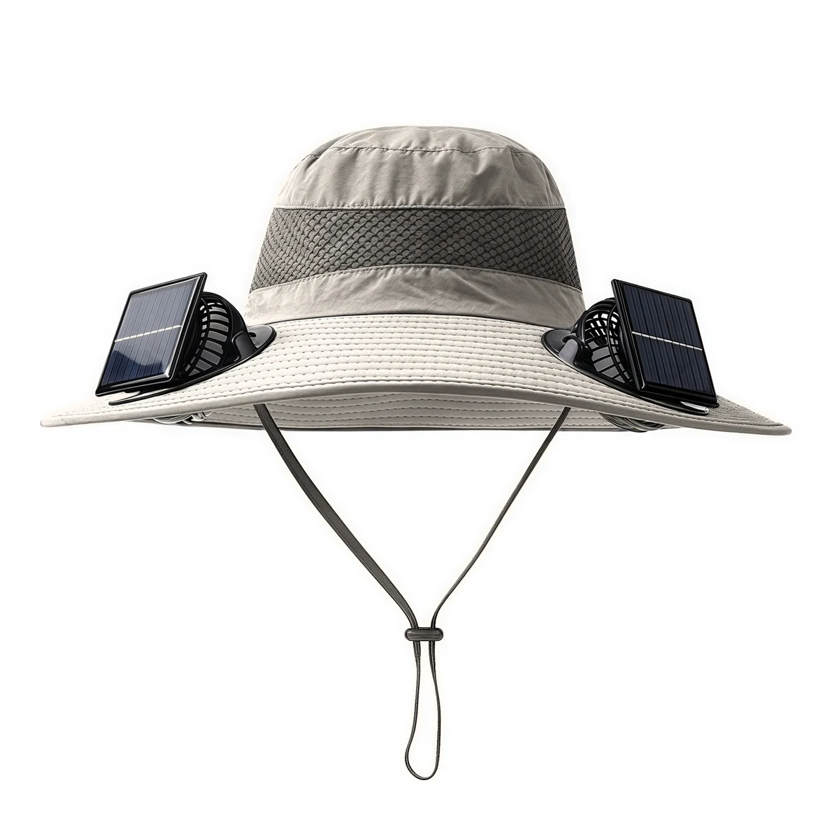 Solar Fan Hat with Long-Last Lithium Battery 1