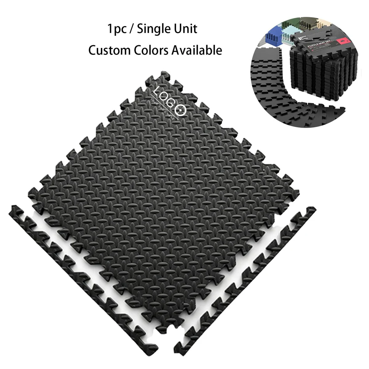 Custom Interlocking EVA Foam Floor Tiles 1