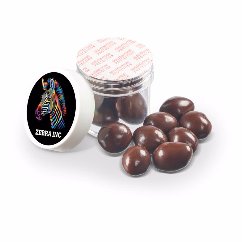 1 oz Jar of Chocolate Covered Almonds