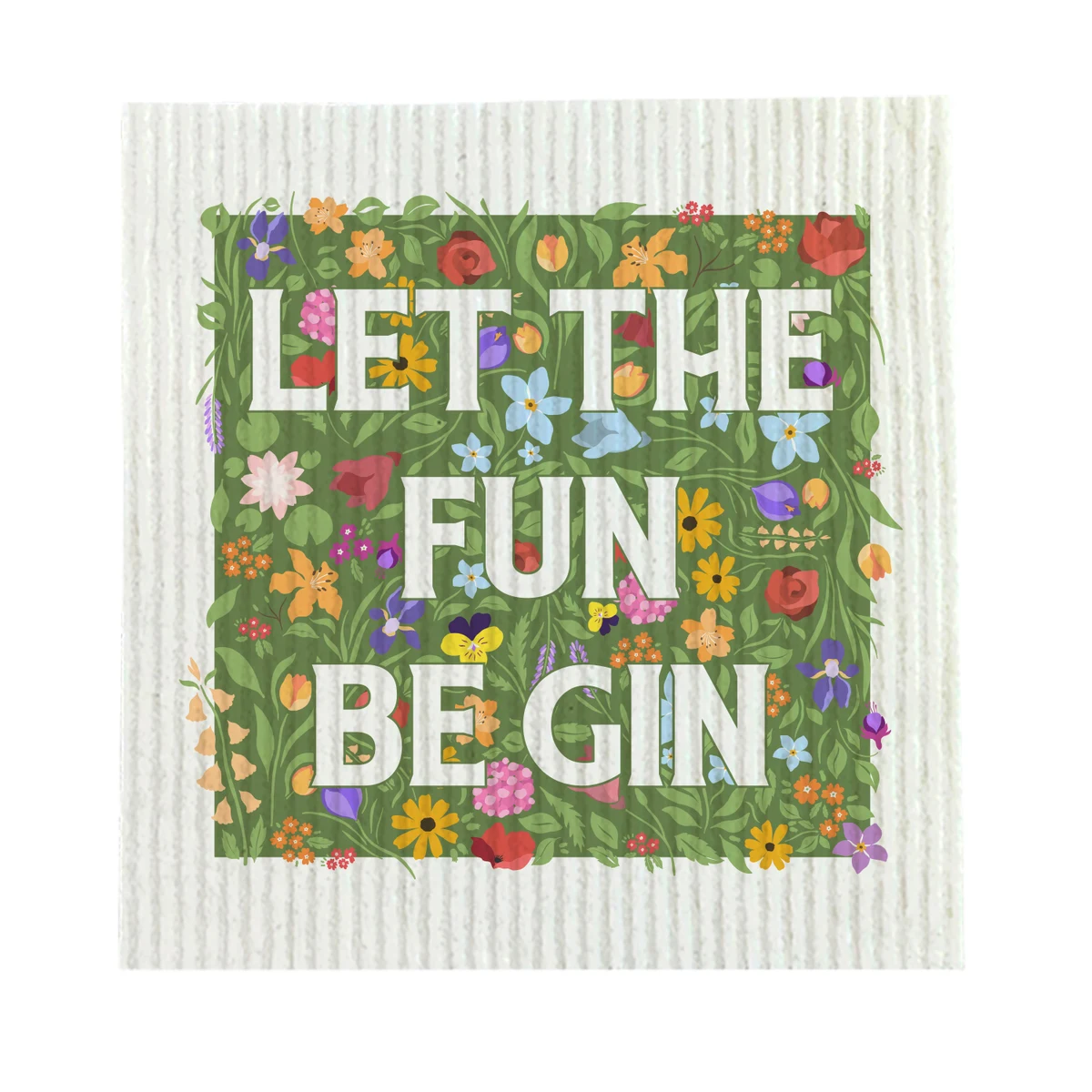 Full Color Swedish Dishcloth 1