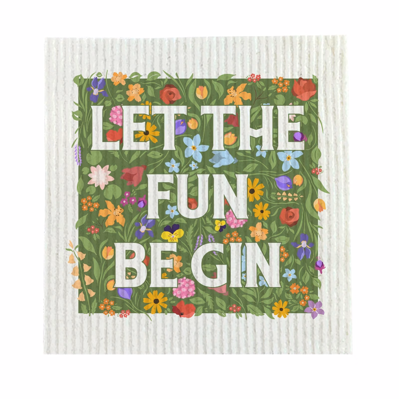 Full Color Swedish Dishcloth