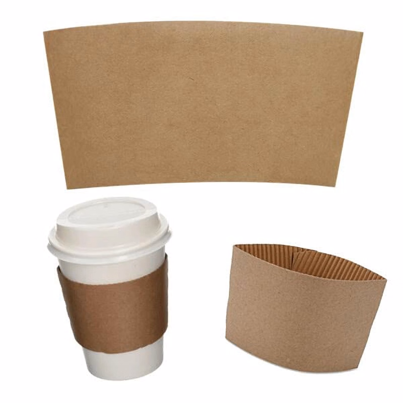 Corrugated Kraft Cup Coffee Sleeves