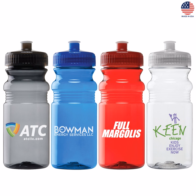 ON SALE! Concord 20 oz. PET Bike Bottle w/Pull Spout Lid