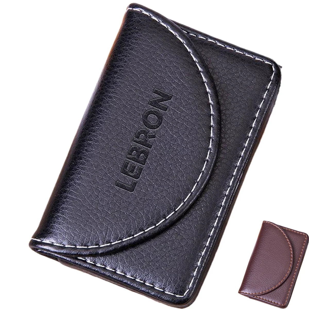 PU Leather Business Card Holder Case 1