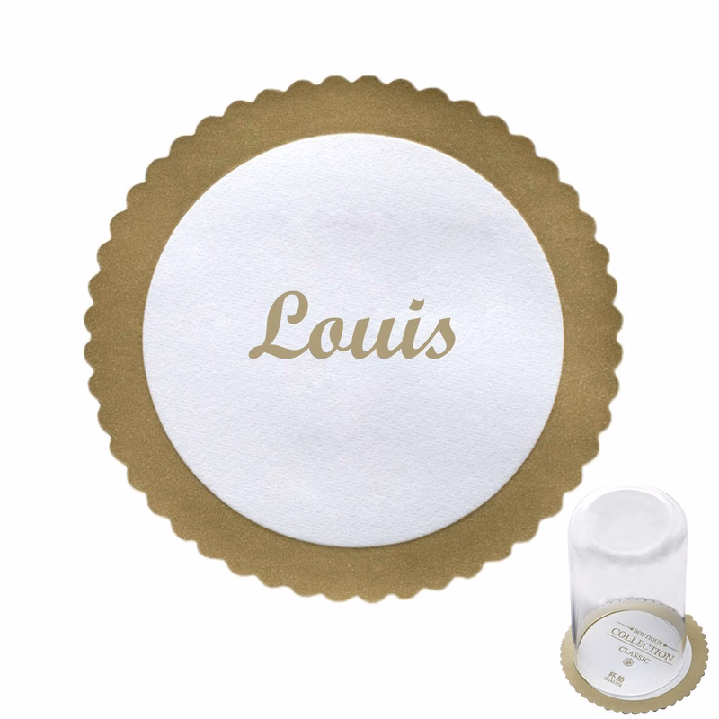 250-Pack Full Color Customized Absorbent Paper Coaster