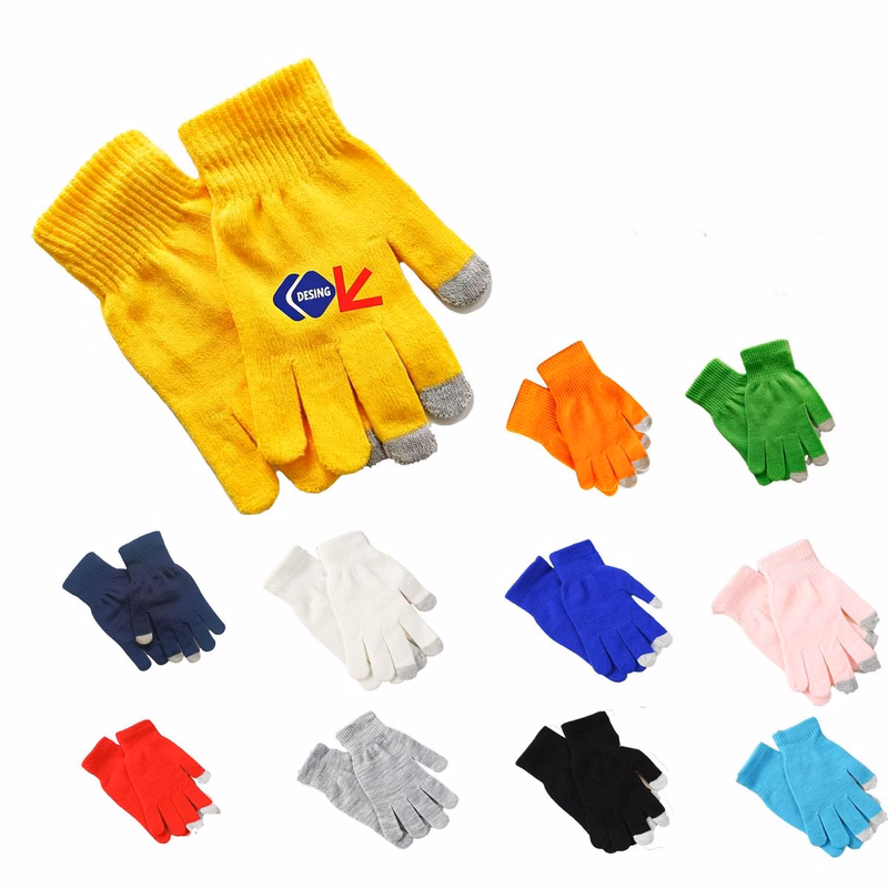 Custom Printed Touchscreen Winter Gloves