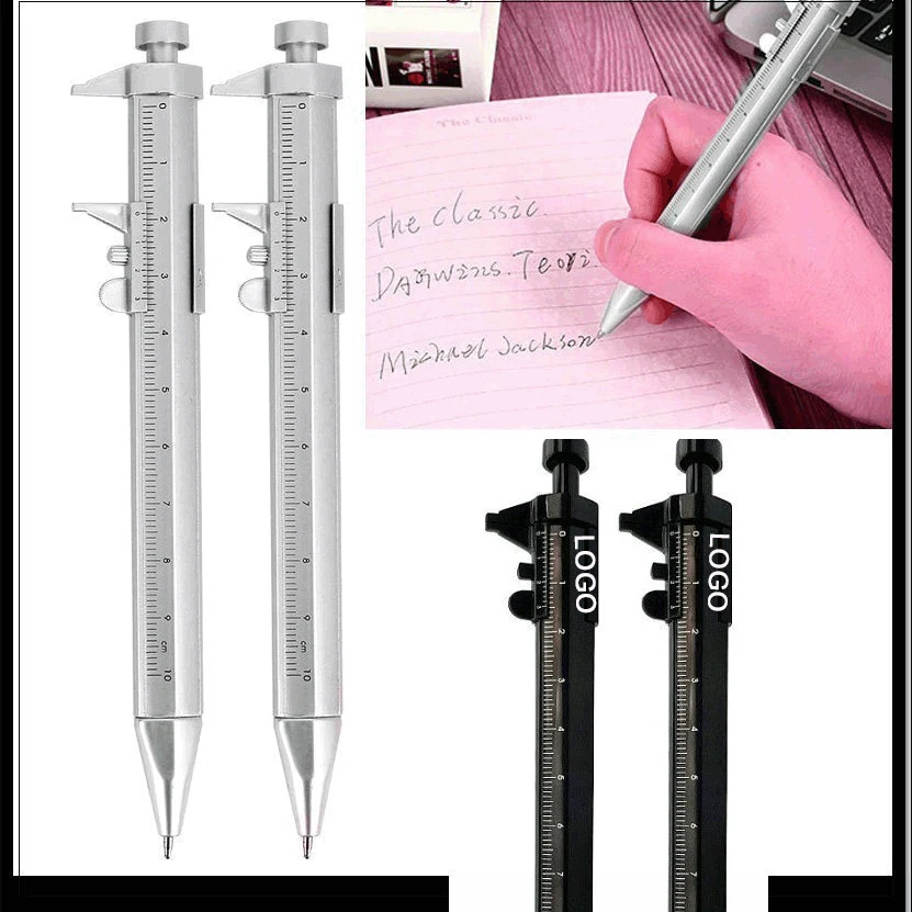 Novelty Writing Pen With Vernier Calipers/ Vernier Caliper Measuring Tool Pen 1