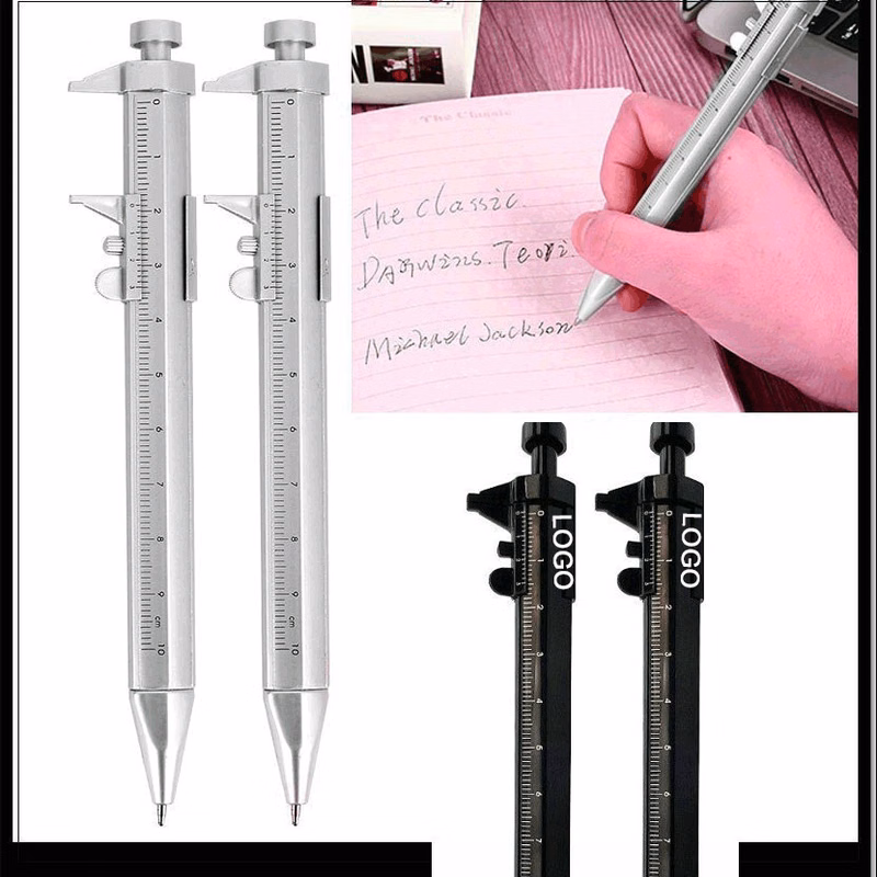 Novelty Writing Pen With Vernier Calipers/ Vernier Caliper Measuring Tool Pen