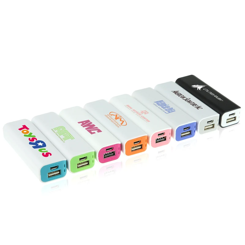 iPosh UL Certified 2200mAh Power Bank - White/Silver 1