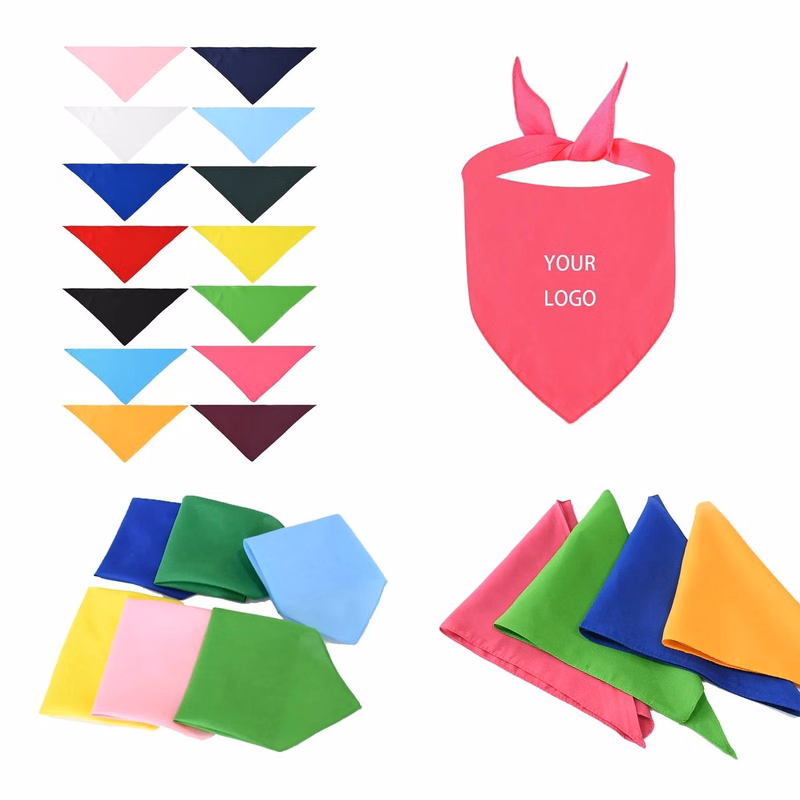 Solid Color Pet Kerchief