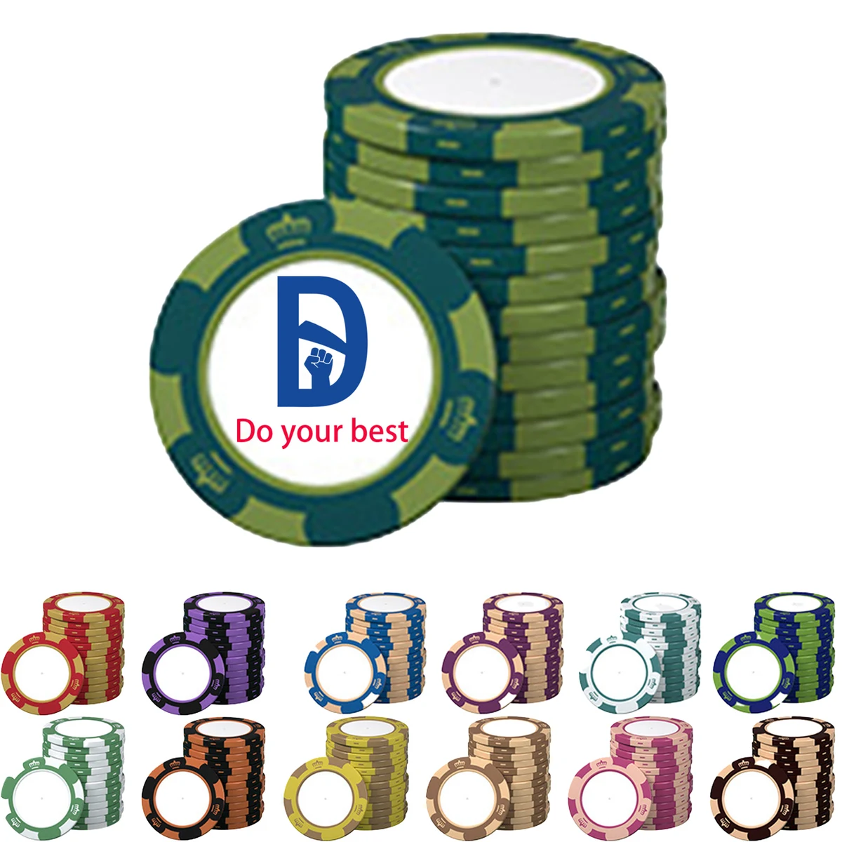 Premium Clay Poker Chip for Game,Casino 1