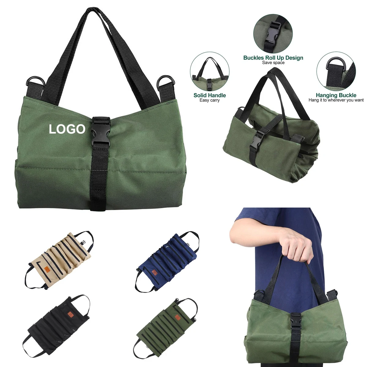 Tool Roll Up Pouch 1