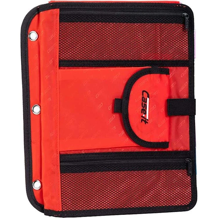 Case-It 5 Tab Binder Insert - Red 1