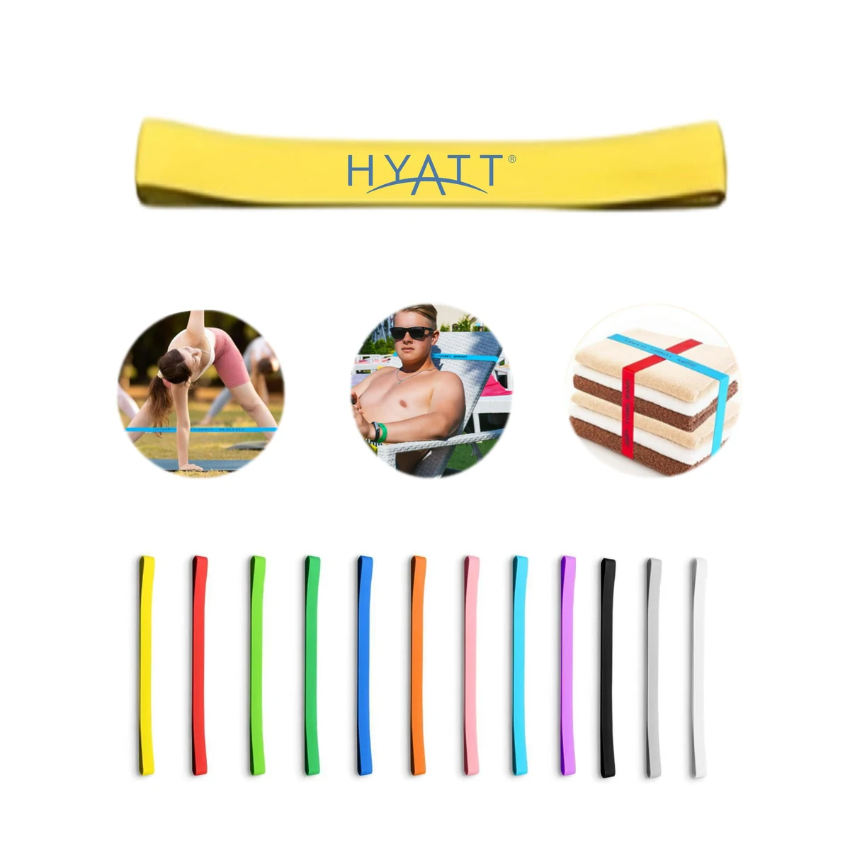 Silicone Beach Towel Band 1