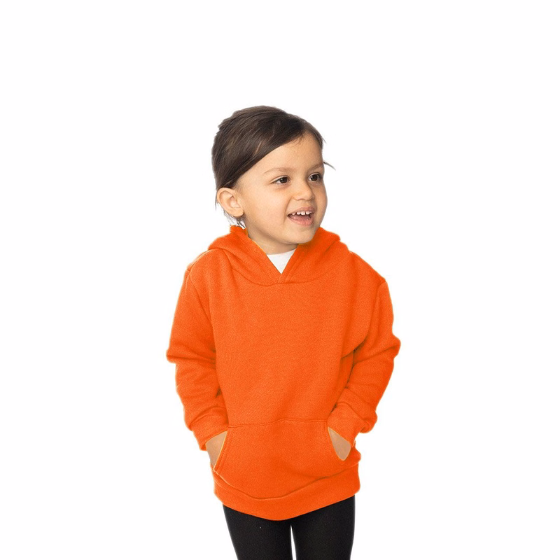 Toddler Fashion Fleece Neon Pullover Hoodie