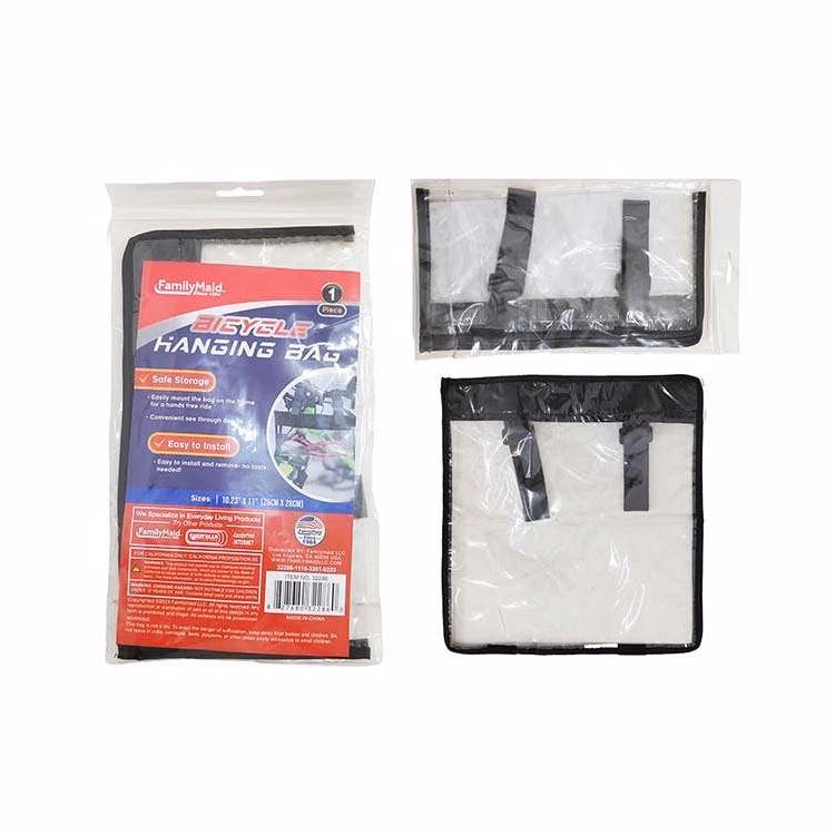 Hanging Bicycle Bags - Clear