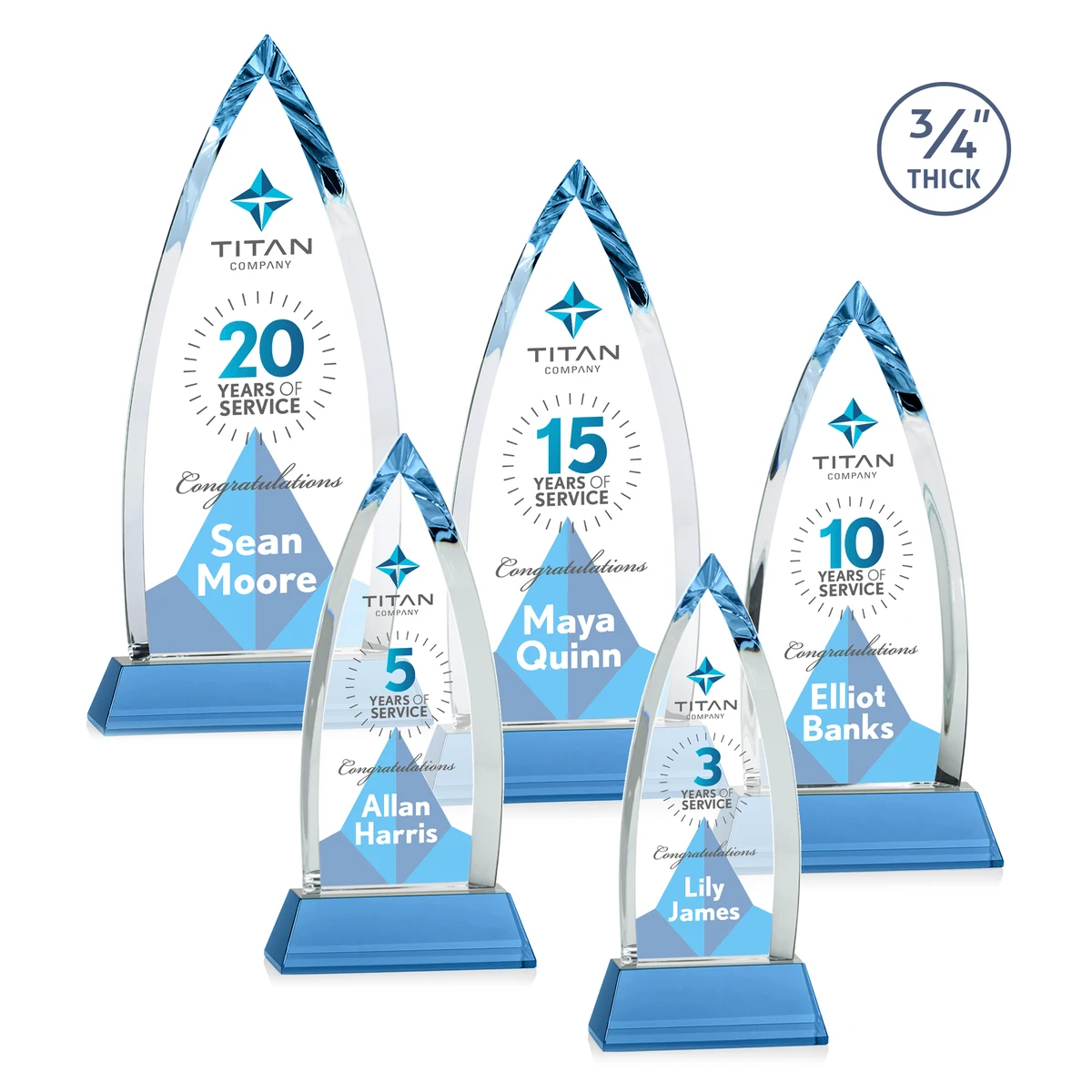 Shildon VividPrint™ Award on Newhaven - Sky Blue 1