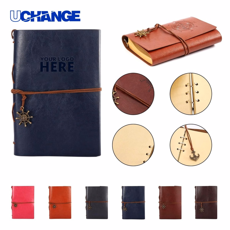 Vintage Refillable Diary Notebook Journal