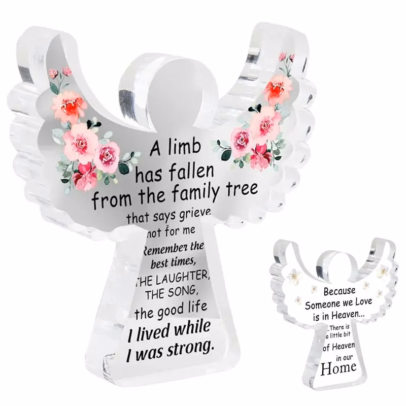 Acrylic Angel Christening Easter Confirmation Gifts