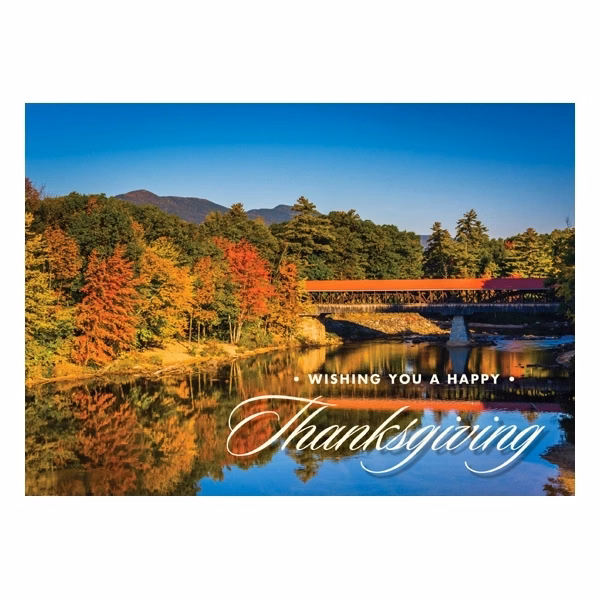 Mountain View Thanksgiving Greeting Card