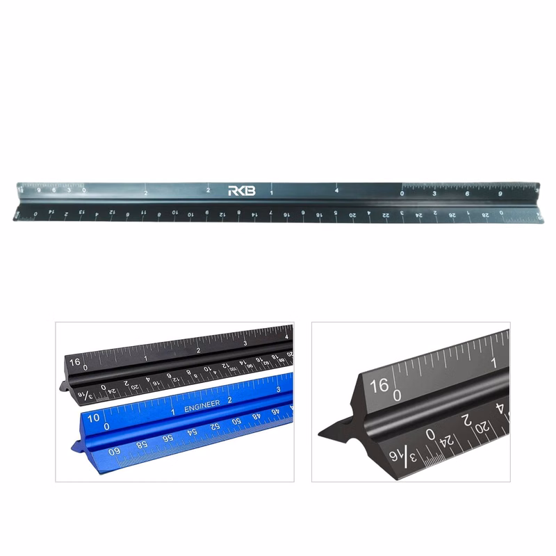 12" Triangular Ruler