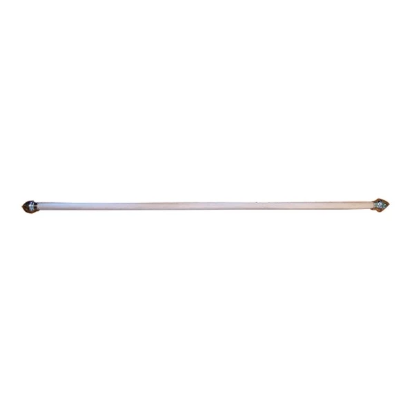 50" Wood Crossbar with Gold Plastic Acorn Ends 1