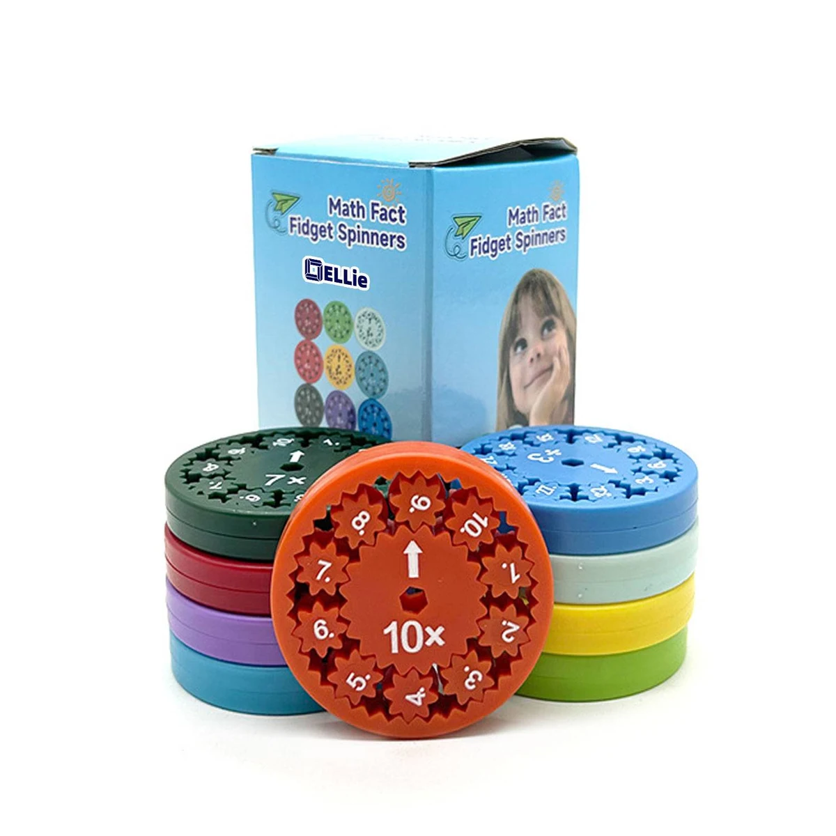 Multiplication Fidget Spinner 1